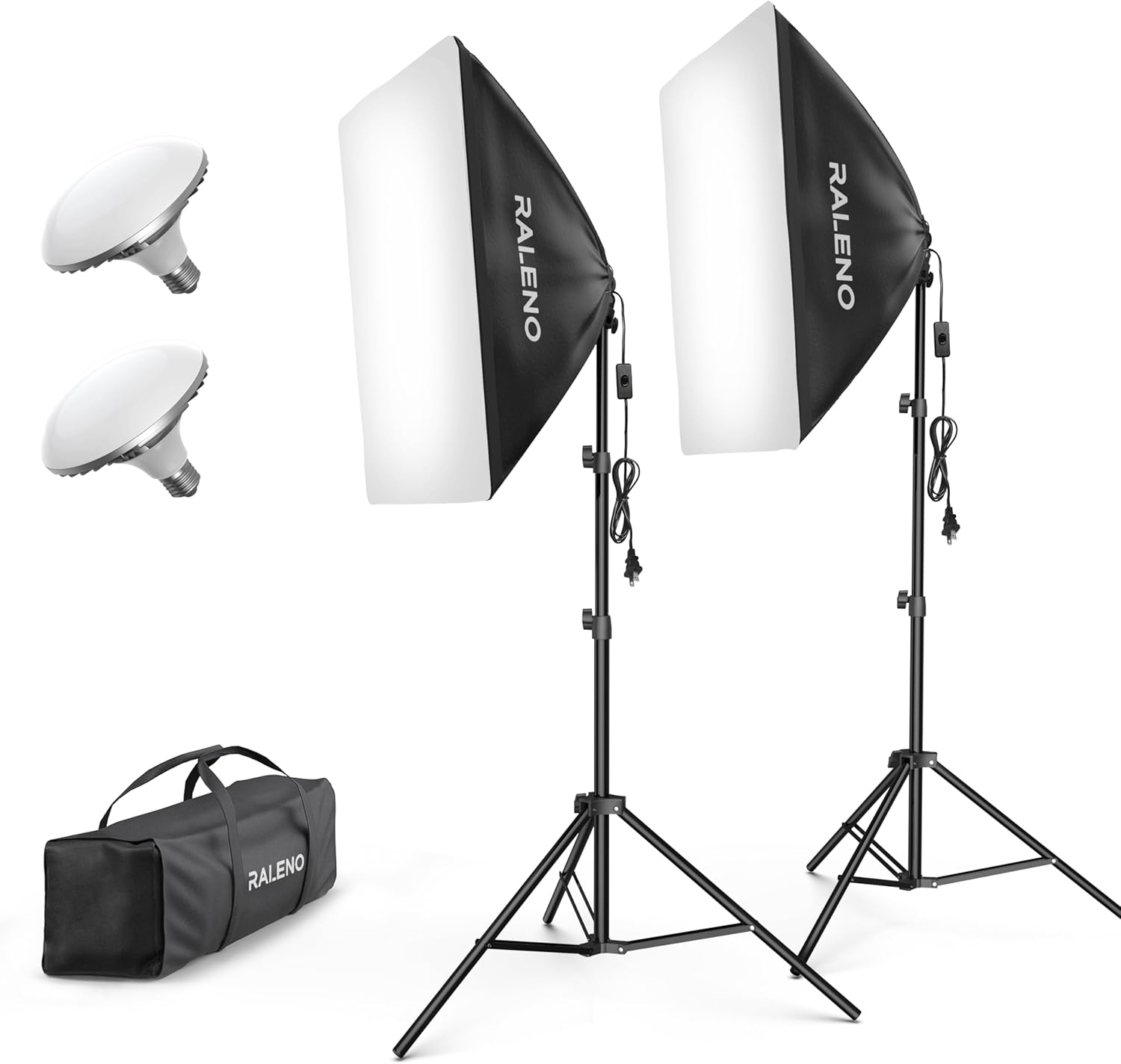 Photography Lighting Reference - 20x28in Softbox Lighting Kit with 2x50W