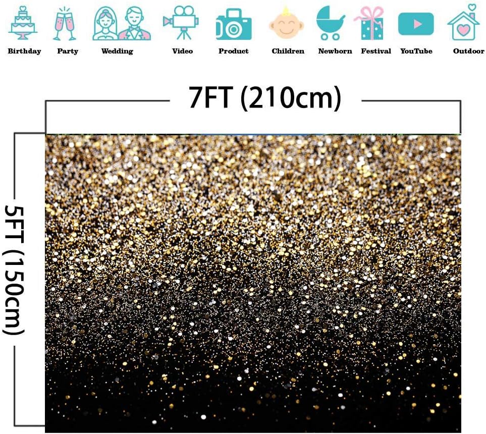 Black and Gold Backdrop for Ph - Photography Lighting Reference 评论和价格