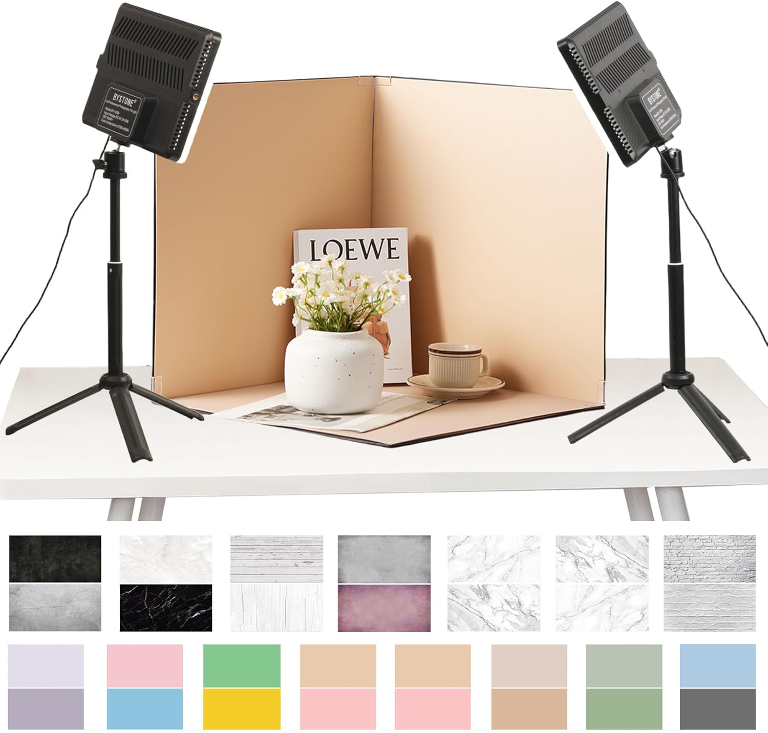 Upgrade Portable Photo Studio  - Photography Lighting Reference 评论和价格