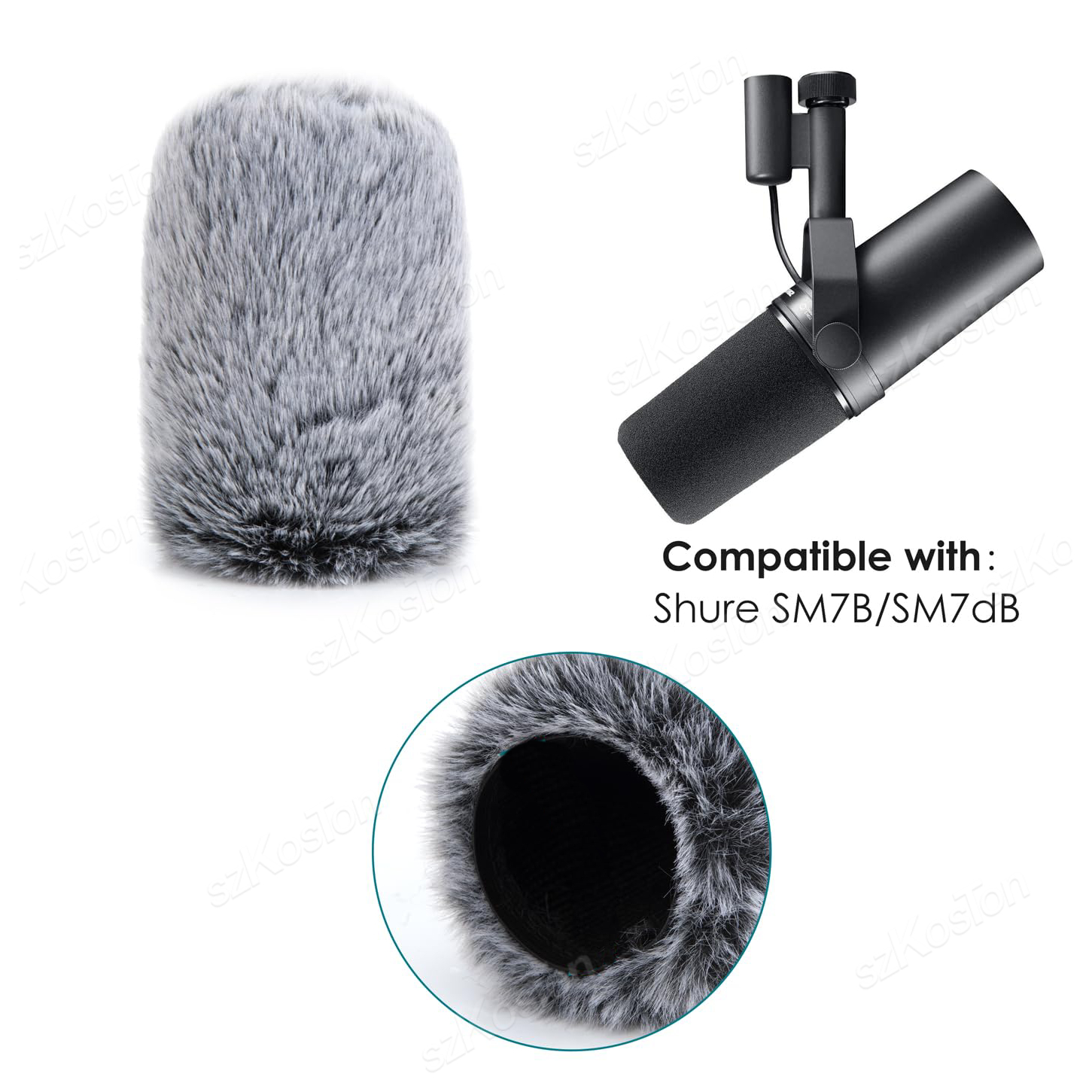 Noise Reduction Pop Filter for - Boom Arm Stand 评论和价格