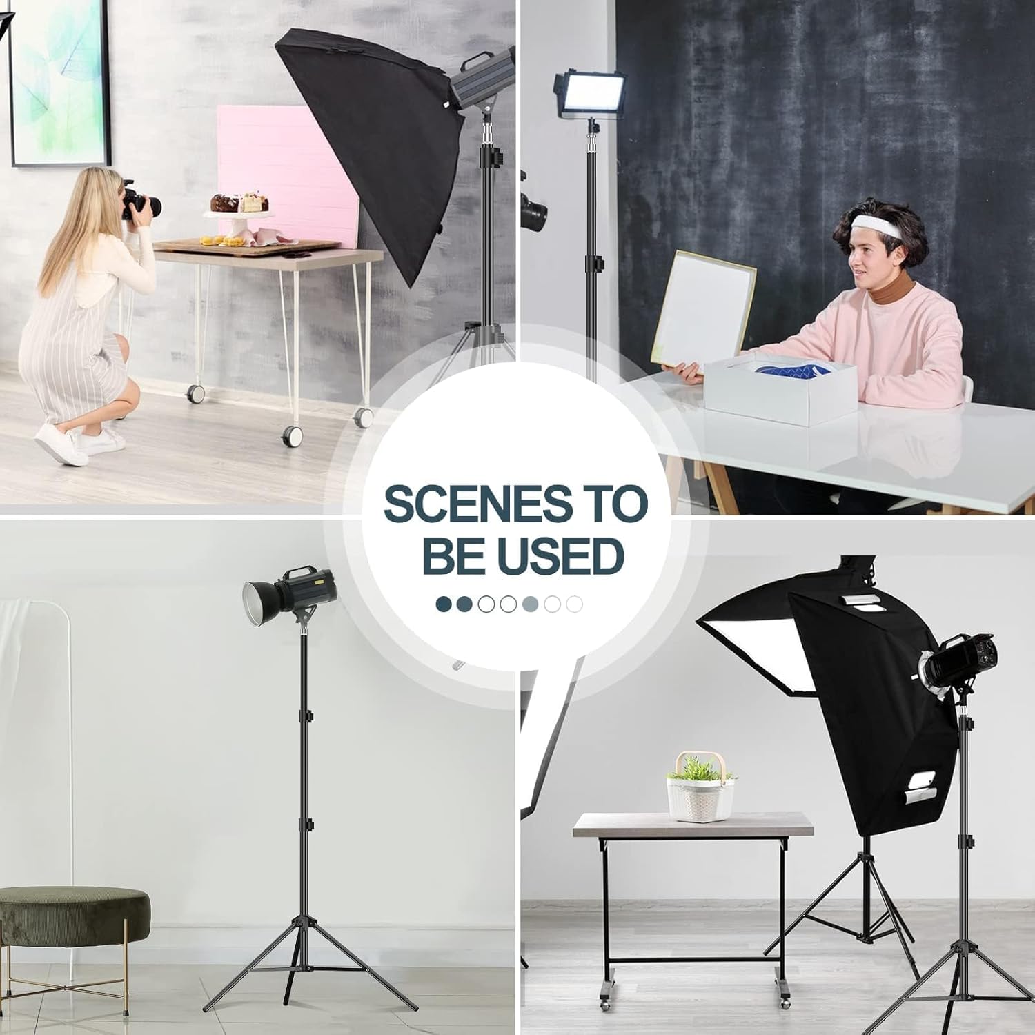 7 Ft Light Stand For Photograp - Photography Lighting Reference 评论和价格