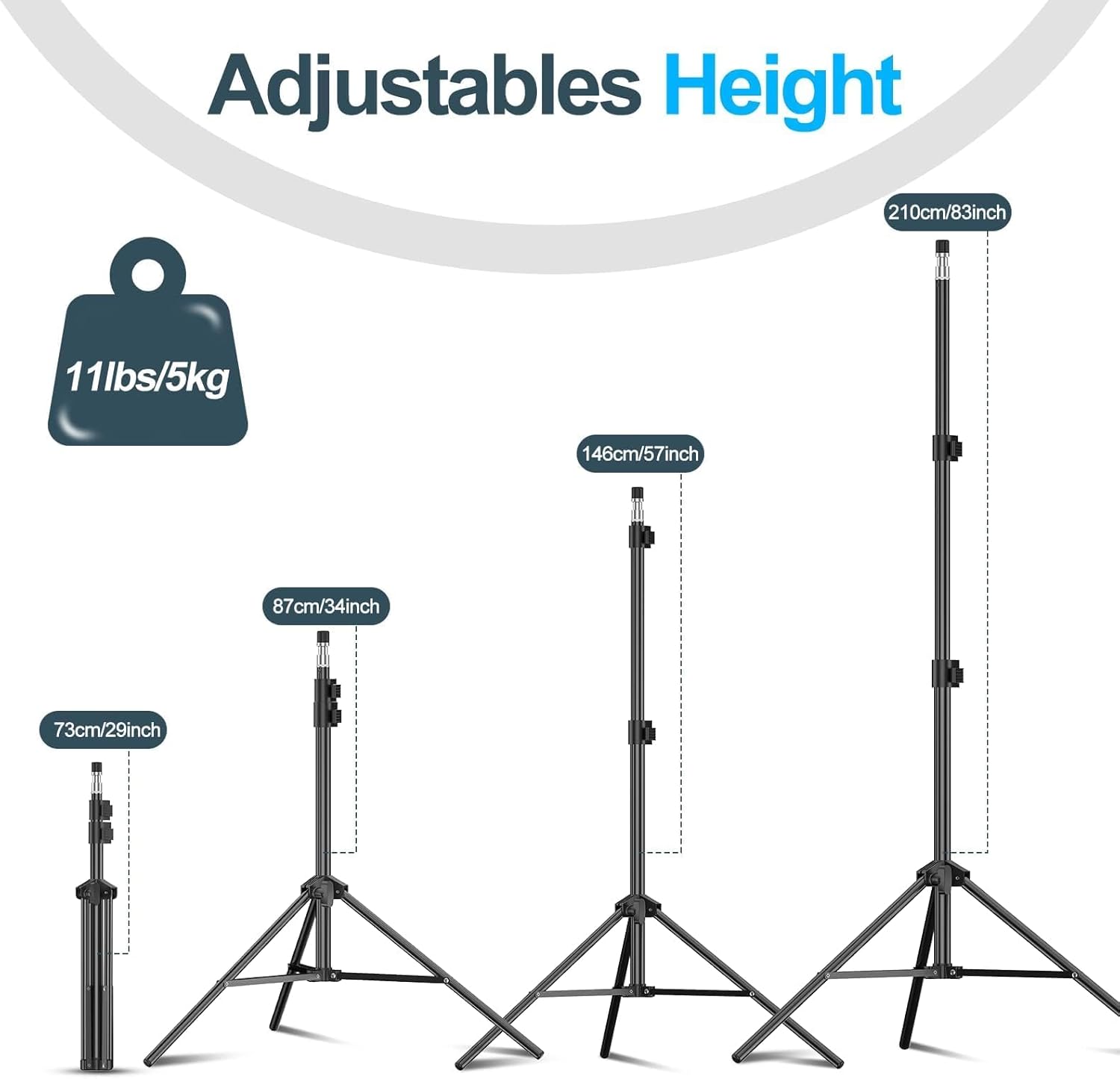 7 Ft Light Stand For Photograp - Photography Lighting Reference 评论和价格