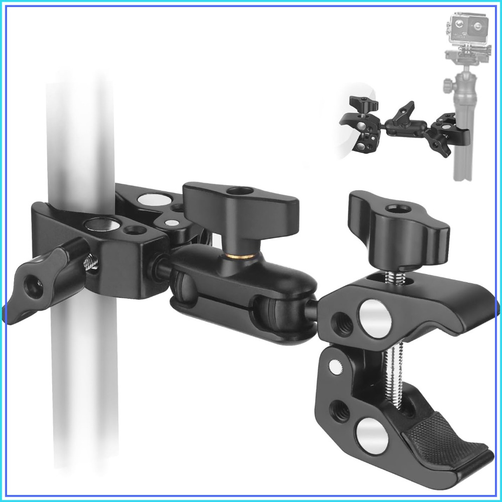 Super Clamp Mount with 360° Ba - Reflector Arm Clamp 评论和价格