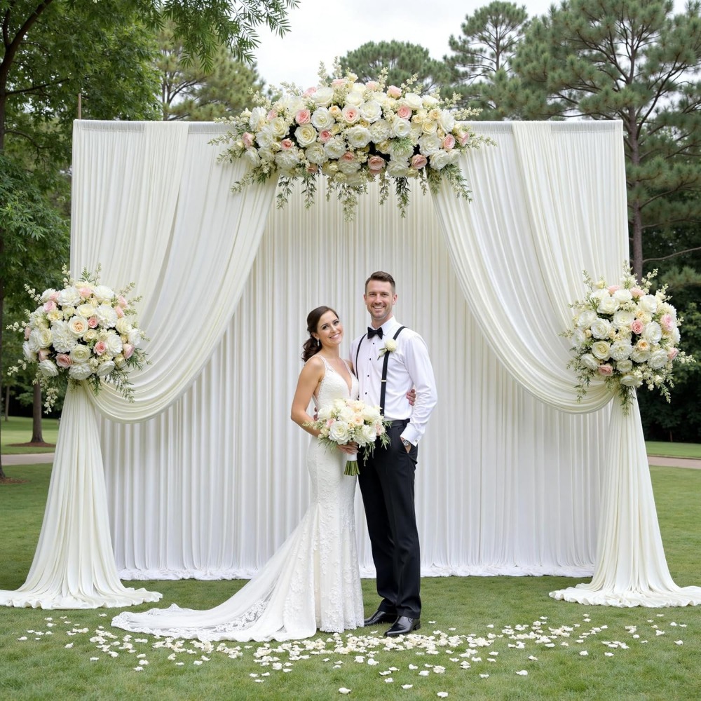 Ivory Backdrop Curtain 20ft x  - Photography Lighting Reference 评论和价格
