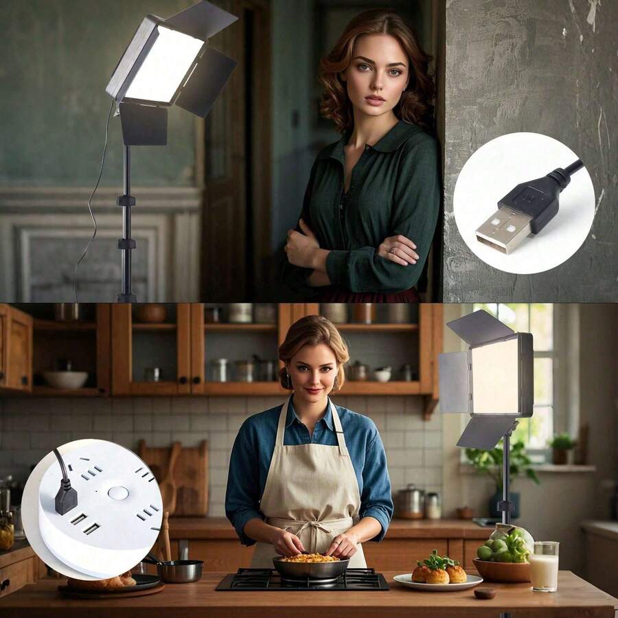Adjustable Bi-Color LED Panel  - Photography And Lighting 评论和价格