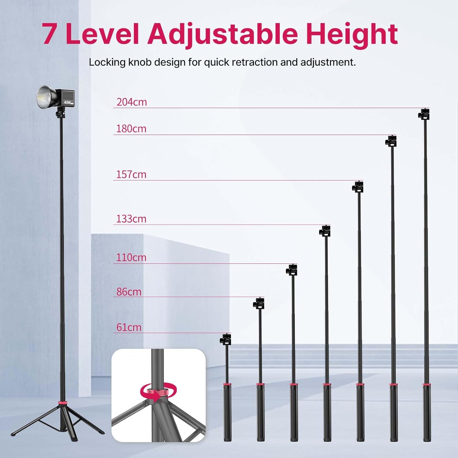 Extendable Photography Light S - Photography Lighting Reference 评论和价格