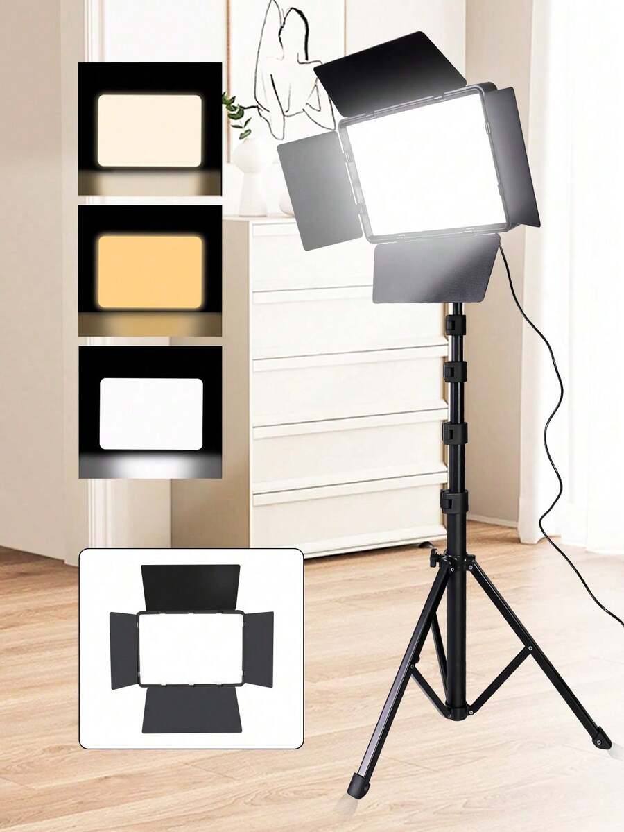 10 Inch LED Studio Spotlight W - Photography And Lighting 评论和价格