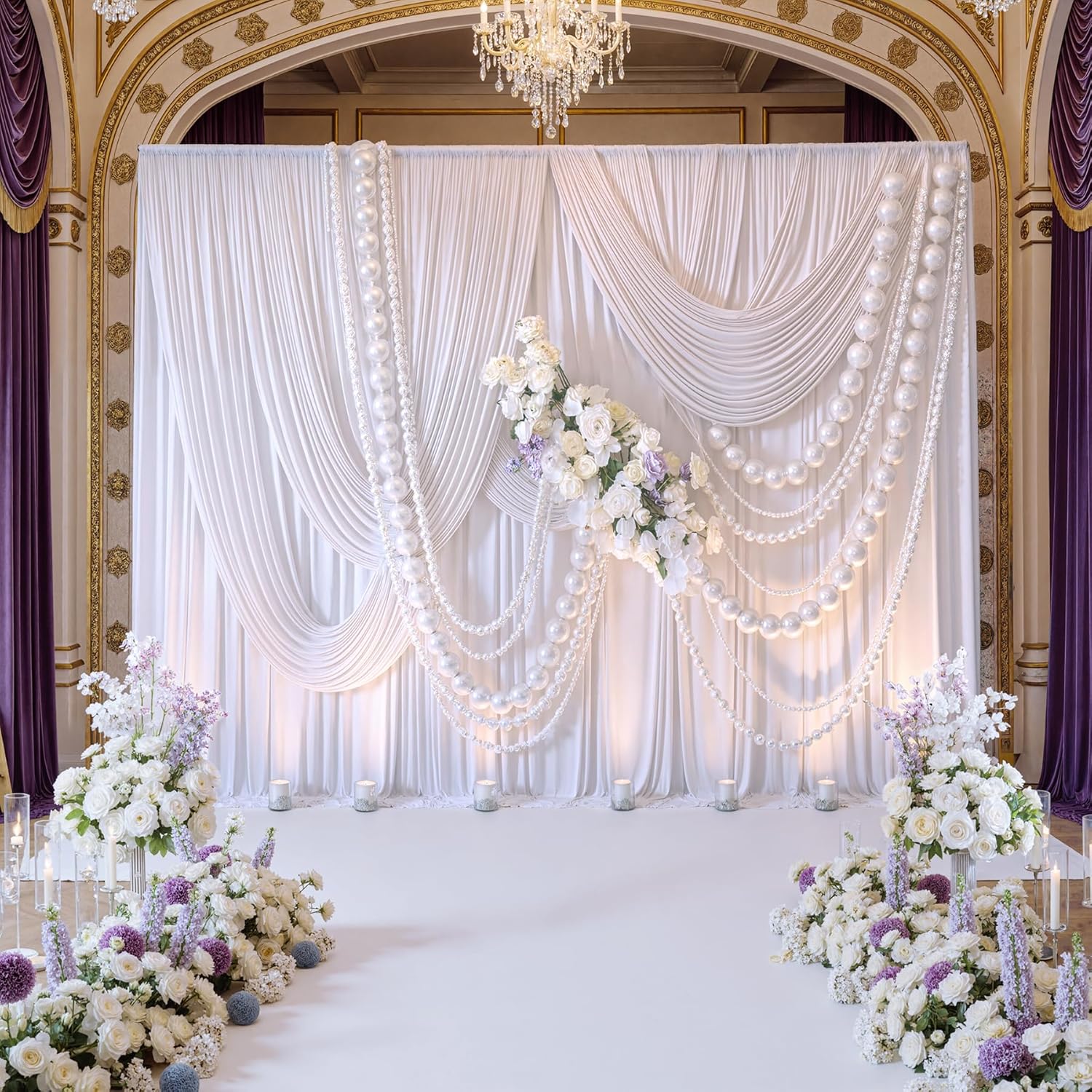 White Backdrop Curtains 10x10  - Photography And Lighting 评论和价格