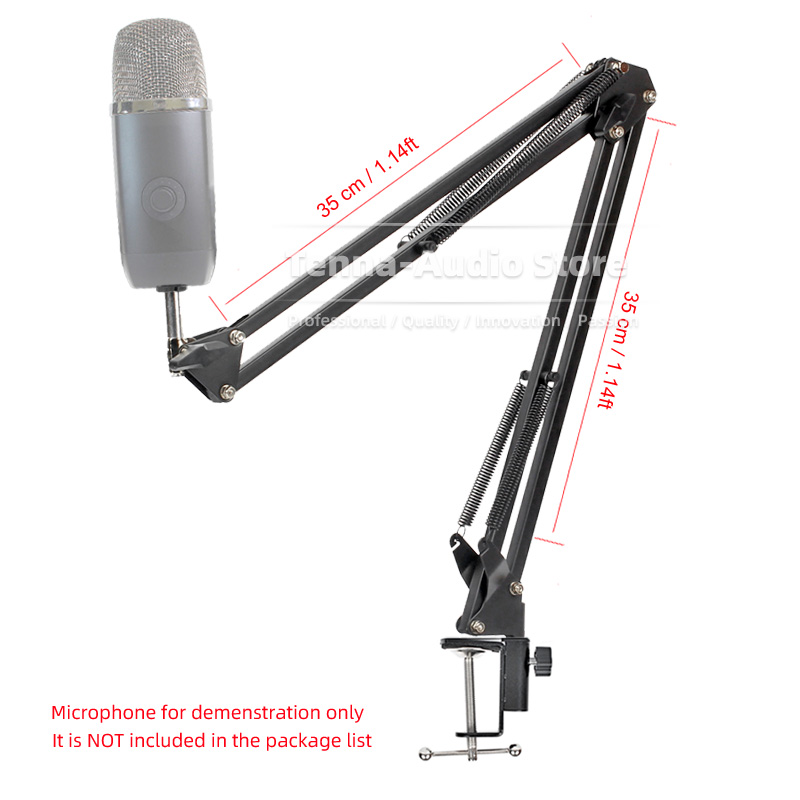 Desktop Clamp Suspension Mic B - Boom Arm Stand 评论和价格