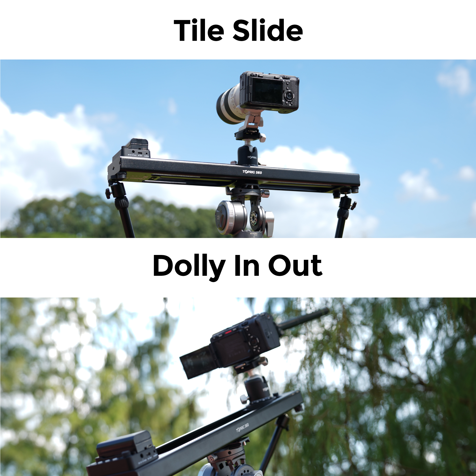 Toprig S60 Video slider camera - Photography Loop Lighting 评论和价格