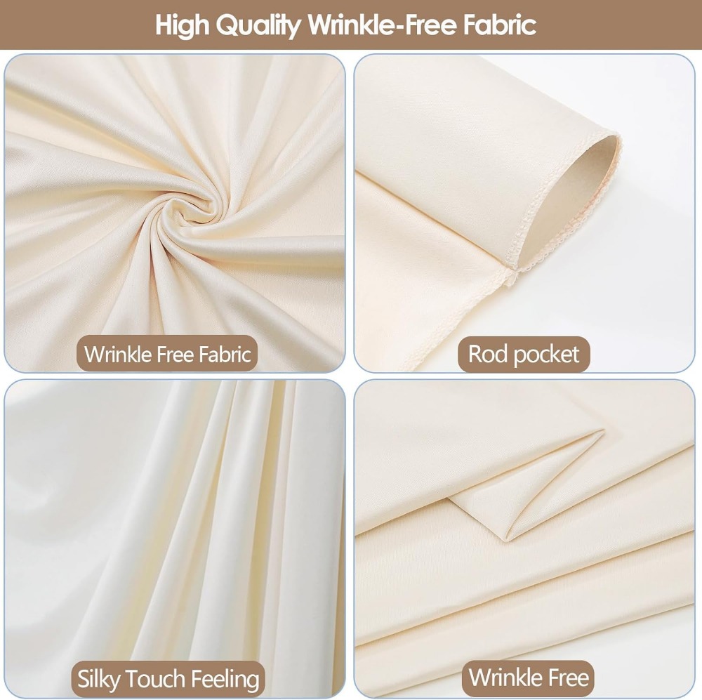 20x10ft Ivory Backdrop Curtain - Photography Lighting Reference 评论和价格