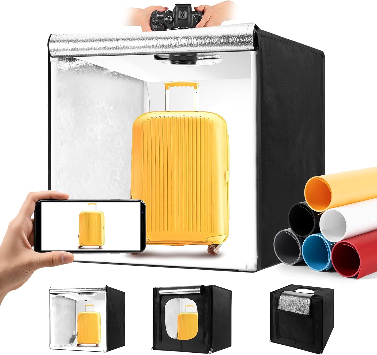 Portable Photo Studio Light Bo - Photography Lighting Reference 评论和价格